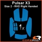 Preview: Corepad Soft Grips Grip Tape BTL BT.L Pulsar X3 Size 2 Medium Regular RHD Right Handed Hand